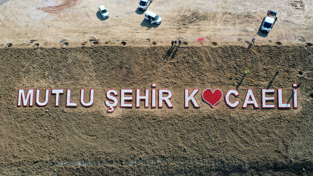 Şehir Hastanesi Bağlantı Yolu Güzergâhı Yeşile Bürünüyor
